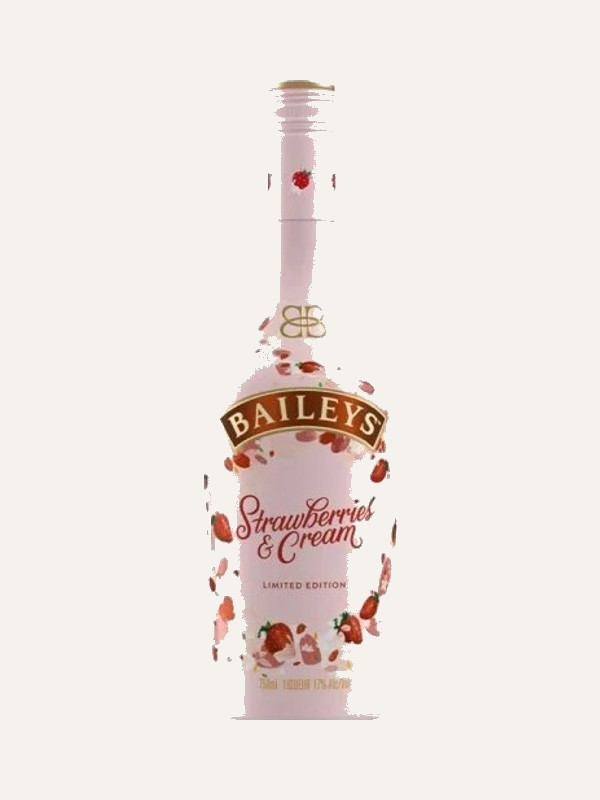 Baileys Strawberries & Cream Liqueur, 750 ml