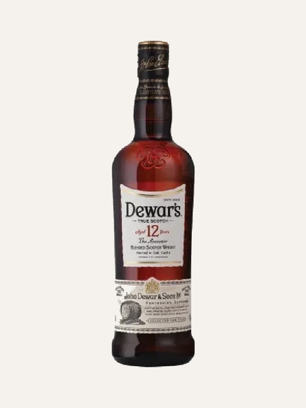 Dewar's 12 Year Old Blended Scotch Whisky, 750ml