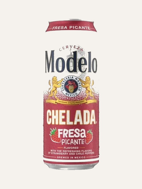 Modelo Chelada Fresa Picante Flavored Beer, 24 fl oz Can