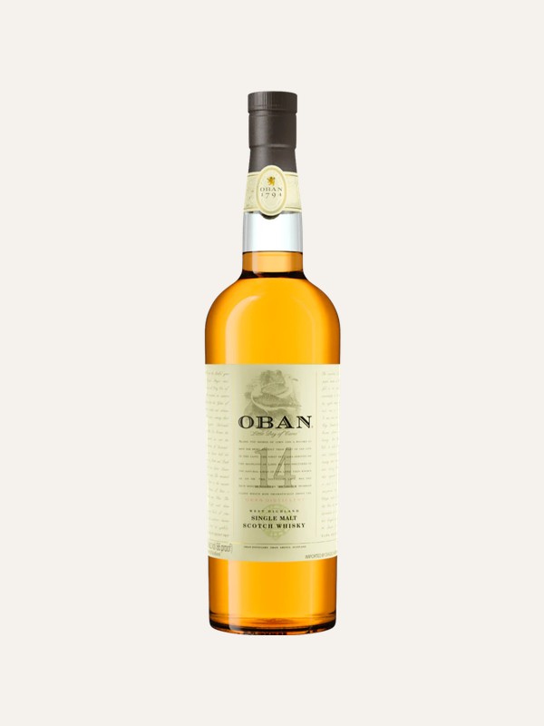 Oban Single Malt 14 Year Old Single Malt Scotch Whisky 750 ml.