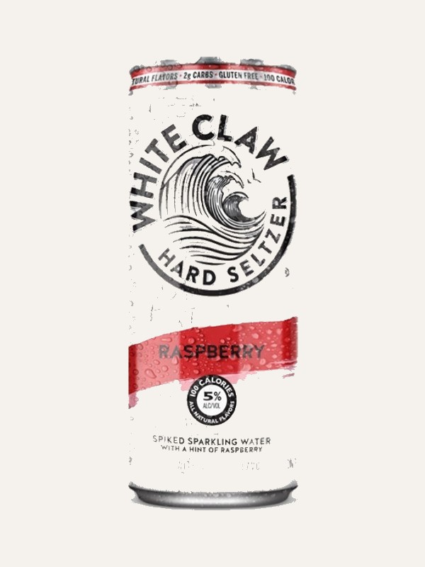 White Claw Raspberry Hard Seltzer 6pk