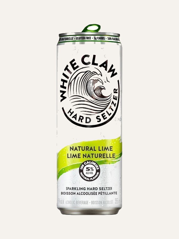 White Claw Seltzer Works Lime Hard Seltzer 12FZ SGL Can Singles
